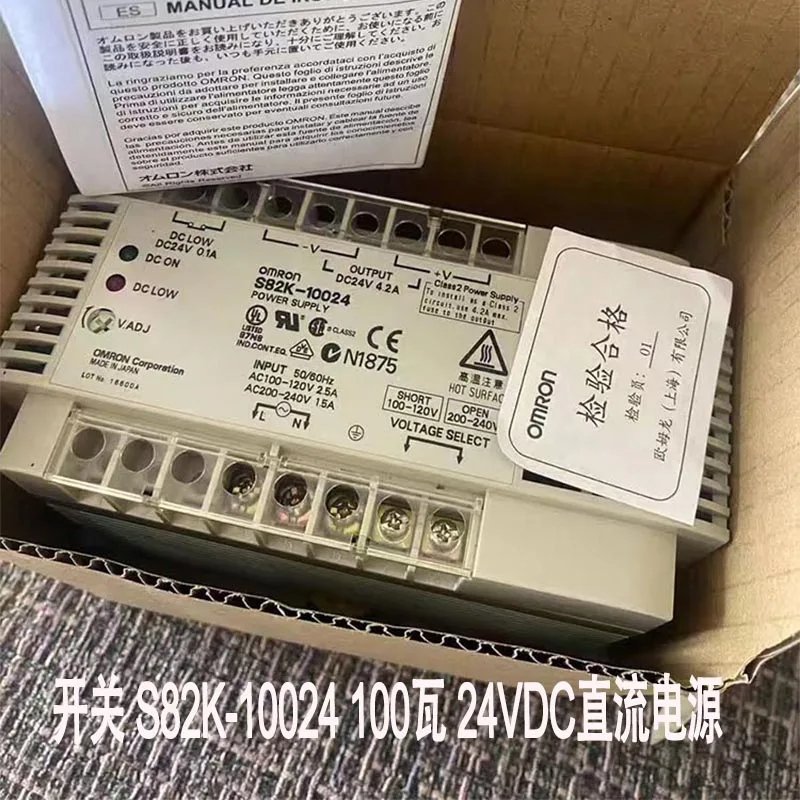 

Switch S82K-10024 100 24VDC DC Power S8VS-09024 Applicable