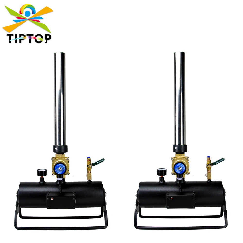 

Freeshipping 2 Pack High Pressure Gas Confetti Paper Jet Machine Iron Gas Tank Multi Angle 110V 220V Safety Solenoid Valve