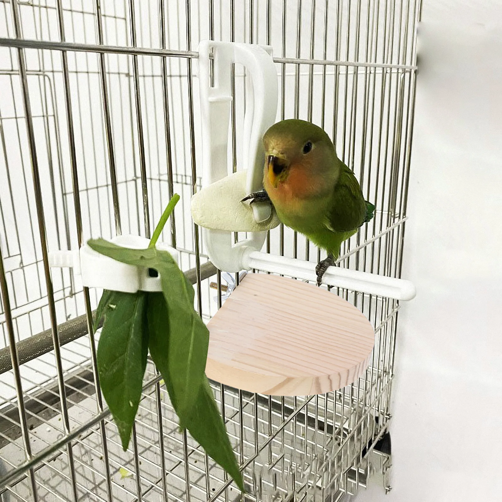 

3Pcs Wooden Climbing Board Stable Durable Pet for Hamster Rat Chinchilla Squirrel Parrot Balancing Training