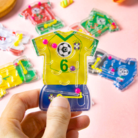 10/20pcs Soccer Themed Party Maze Toy Football Pinball Game Kids Birthday Party Favors Sport Football Party Gifts Supplies