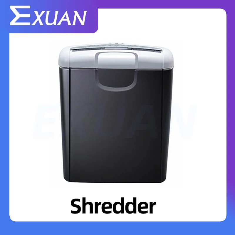 220V Paper Shredder Mini Home Electric Shredder 10L Document shredder Strip Gift Box Filler Home Office