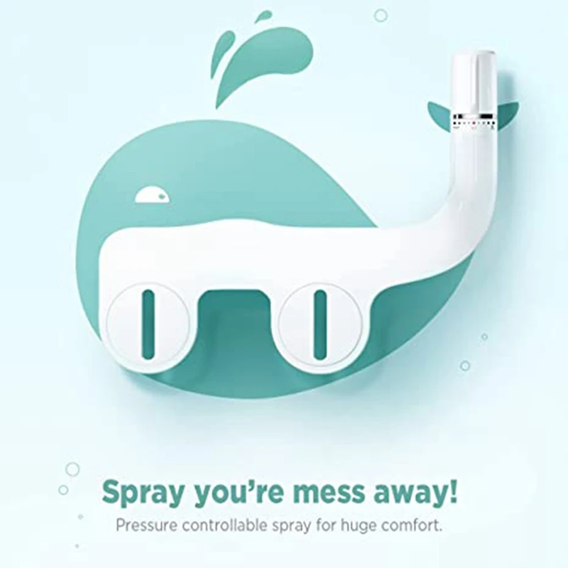 トイレ婦人科医ガードゲット トイレビデアタッチメント スマートビデ 超スリムノズル セルフクリーニング 調節可能な水