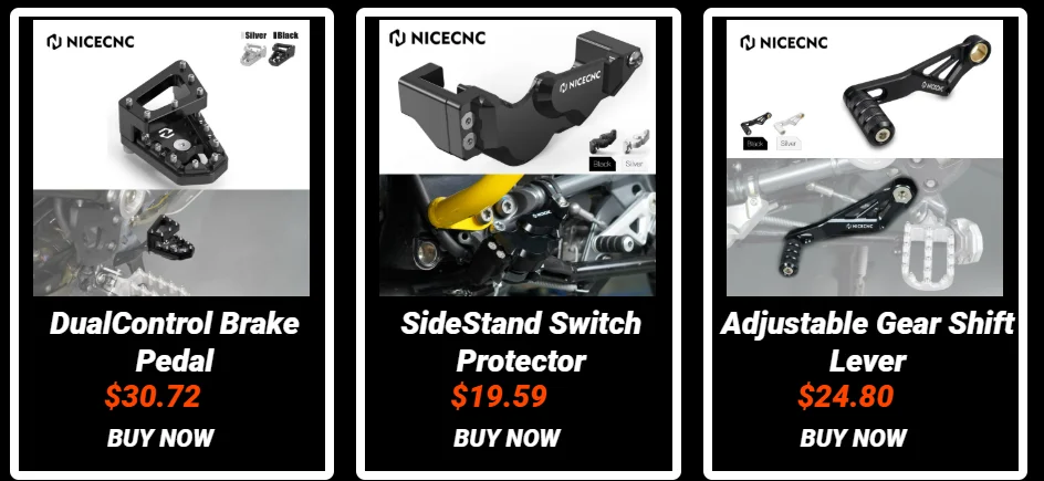 NICECNC Motorrad-Auspuffklappenabdeckung für BMW R1250GS 2019–2023 R 1250 GS 2023 R 1250 GS 2022 R 1250 GS 2021 2020 2019 NineT – Detail 2