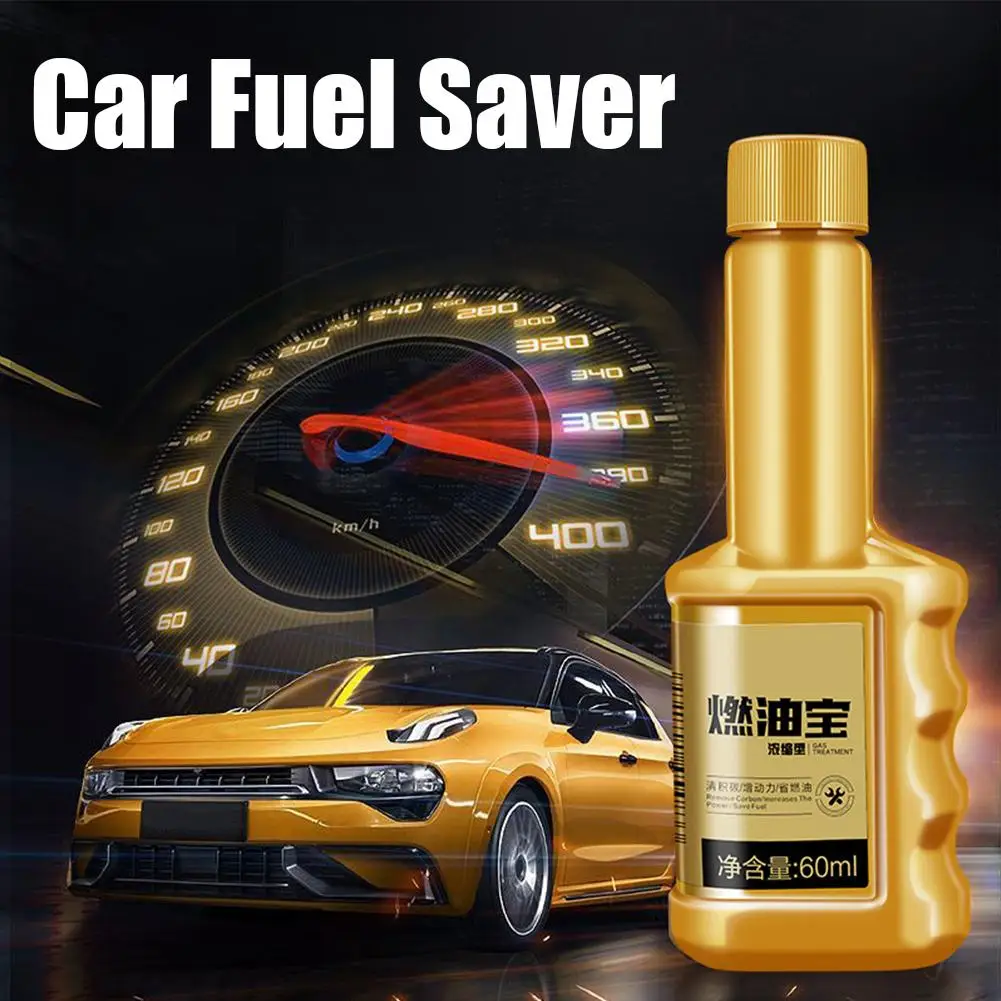 60ml Fuel Treasure Car Engine Cleaner Gasoline Combustion Enhancer Carbon Removal Cleaning Agent PEA Decarbonization Fuel Saver