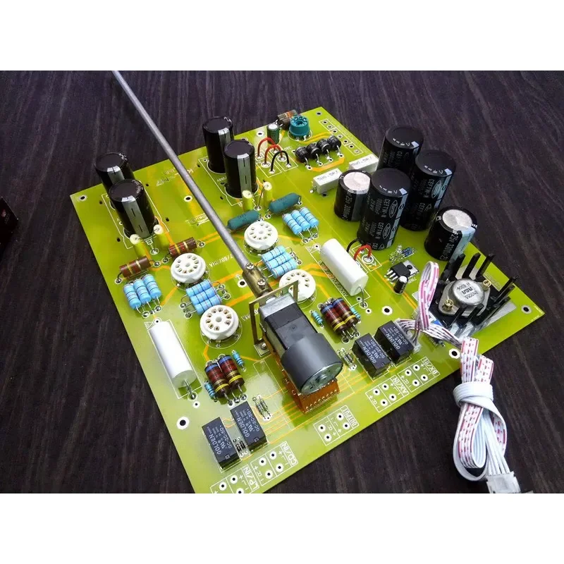 A27 Kondo-M7 Front Board DIY Kit with Finished Board (Blue Potentiometer Substitution) Audio Amplifier Board
