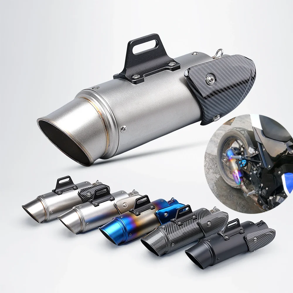 Tubo de escape modificado universal para motocicleta, 38-51MM, para Kawasaki Daniel/ZX4R/Z900 Duke390 450SR/1000RR para Yamaha R6/R3