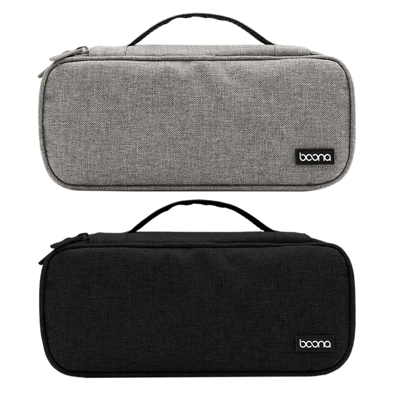 BOONA Portable Travel Storage Bag Multi-Function Storage Bag For Laptop Adapter,Power Bank,Data Cable,Charger