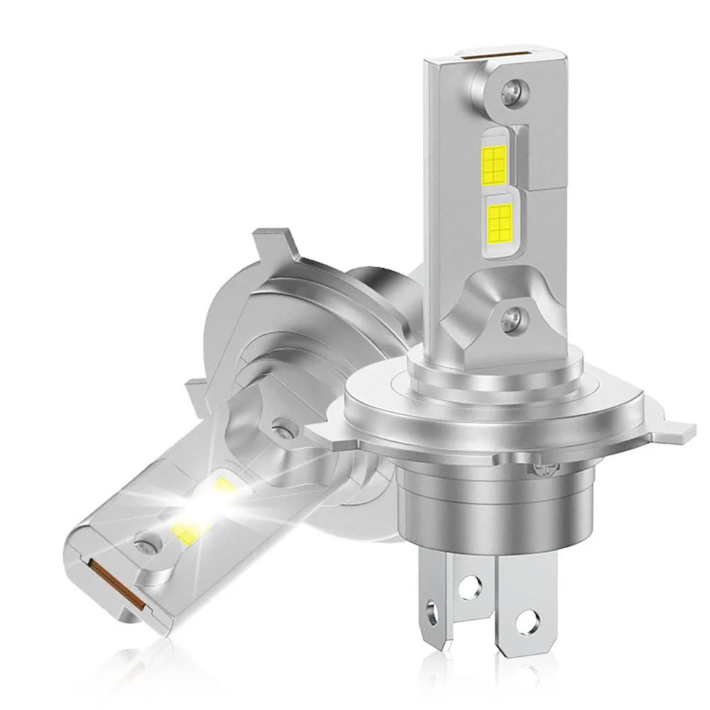 H4 H6 Ha Condotto La Lampadina Del Faro Della Lampada 6000K Auto Moto Faro Lampadine Auto Fendinebbia Testa Della Lampada Senza Fili Faro Lampadina