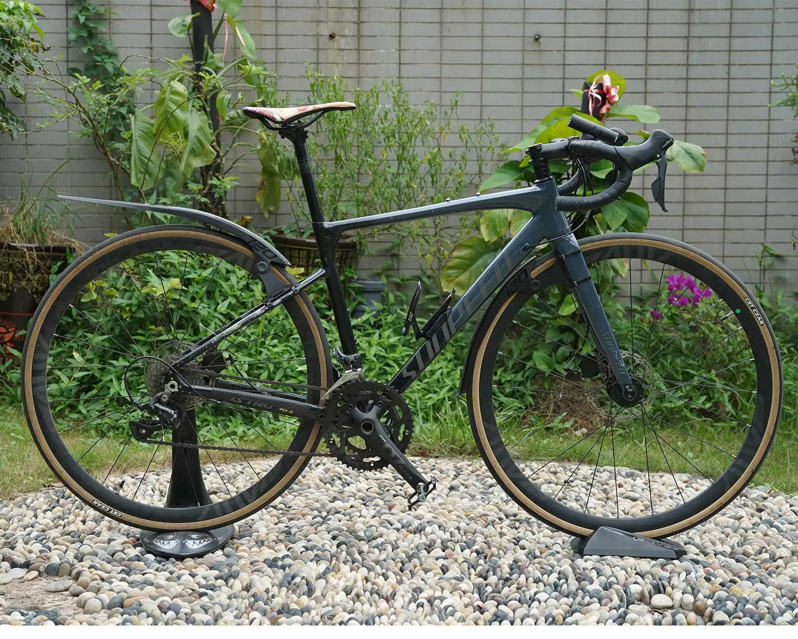 ENLEE Rennrad Kotflügel Melone Auto Kies Fahrrad Schnelle Entfernung Und Erweiterte Getriebe Regen Bord Kann Angepasst Werden 700C Schlamm Entfernung – Detail 24
