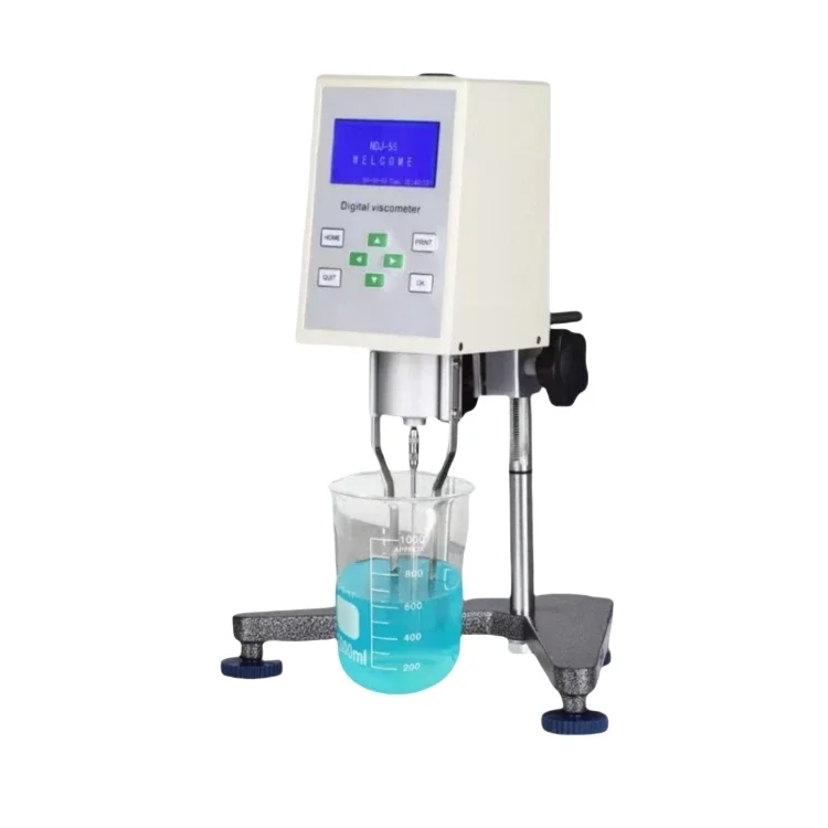 NDJ-5S Lab Digital Brookfield Rotational Viscometer for Cosmetics Oil Testing Equipments