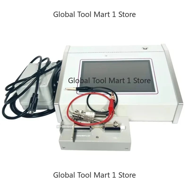 1MHz Precision LC-R Meter Impedance An=yzer With Crystal Fixture for Ultrasonic Ceramic Disc Testing