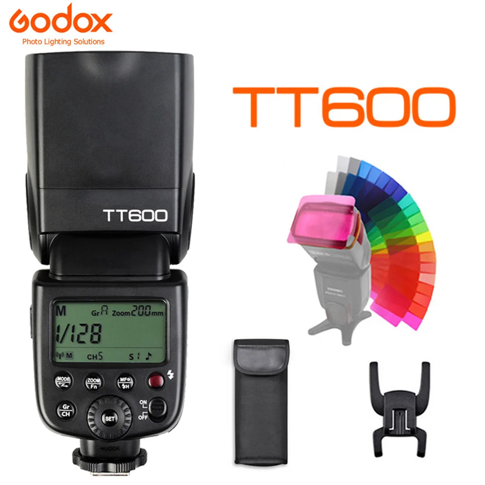 

Godox TT600 TT600S Flash 2.4G Wireless GN60 Master Slave SLR Camera Speedlite For Canon Nikon Sony Pentax Olympus Fuji Film