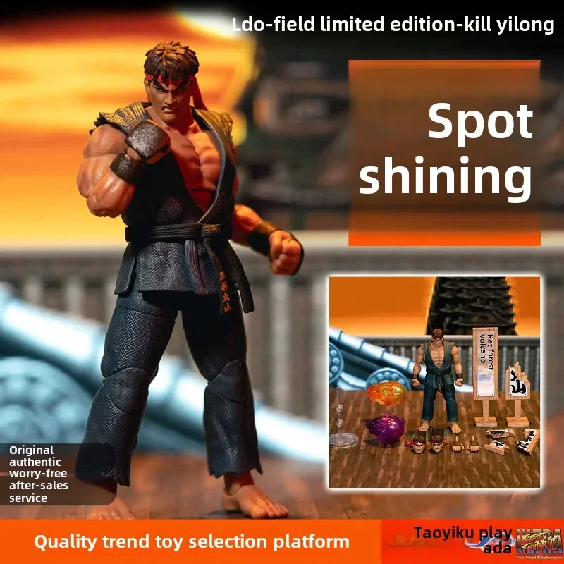 

JADA Street Fighter 2 Killer Ken Chunli Фигурка Игра Периферийные устройства 1/12 Фигурка Модель Орнамент Коллекция Подарок