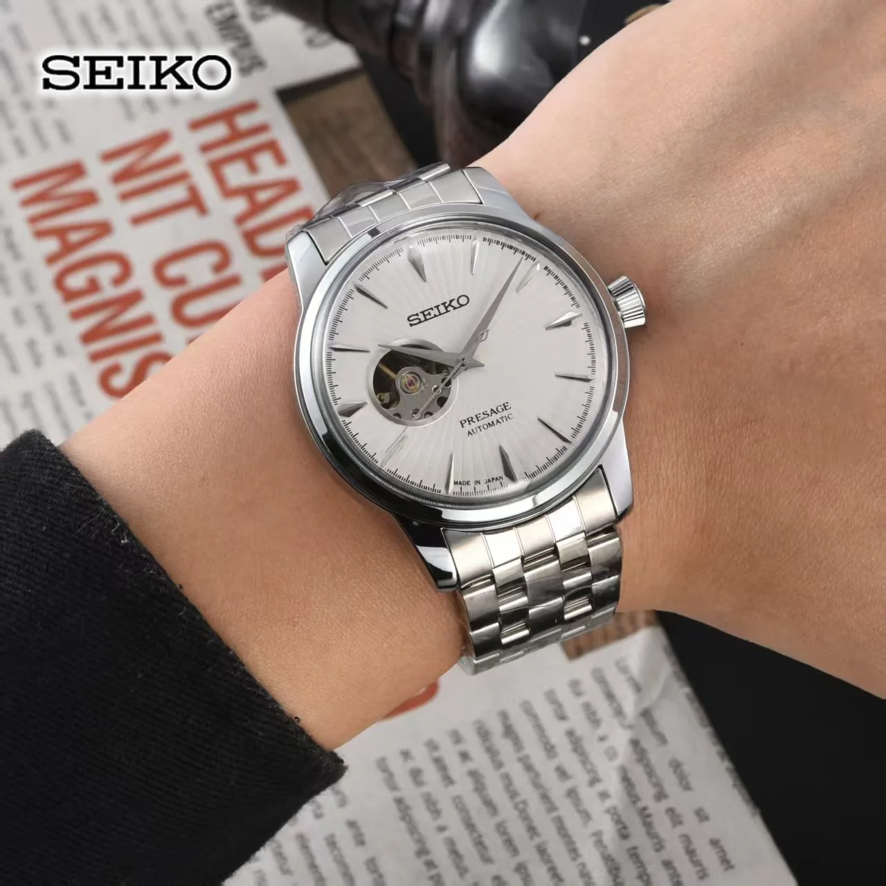 Reloj Seiko Unisex en Acero Inoxidable