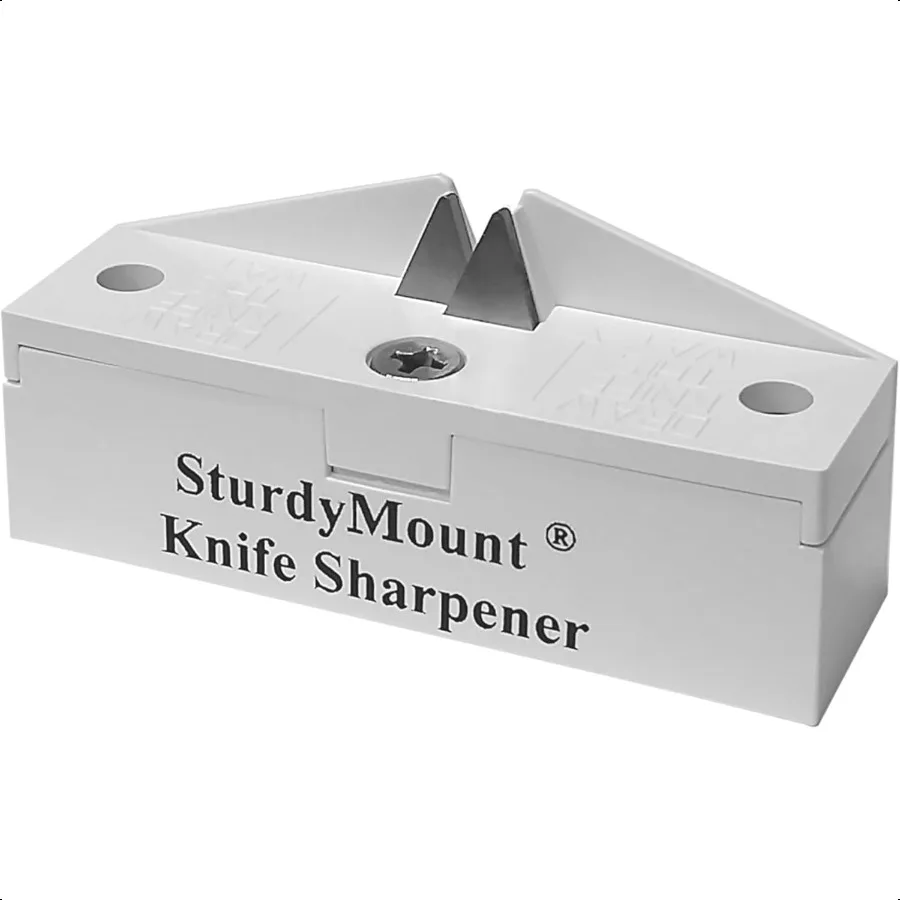 

Knife Sharpening Tool for Restoration DiamondHoned Tungsten Carbide Blade Sharpener with Sturdy Mount Helps Revive Hone Restore