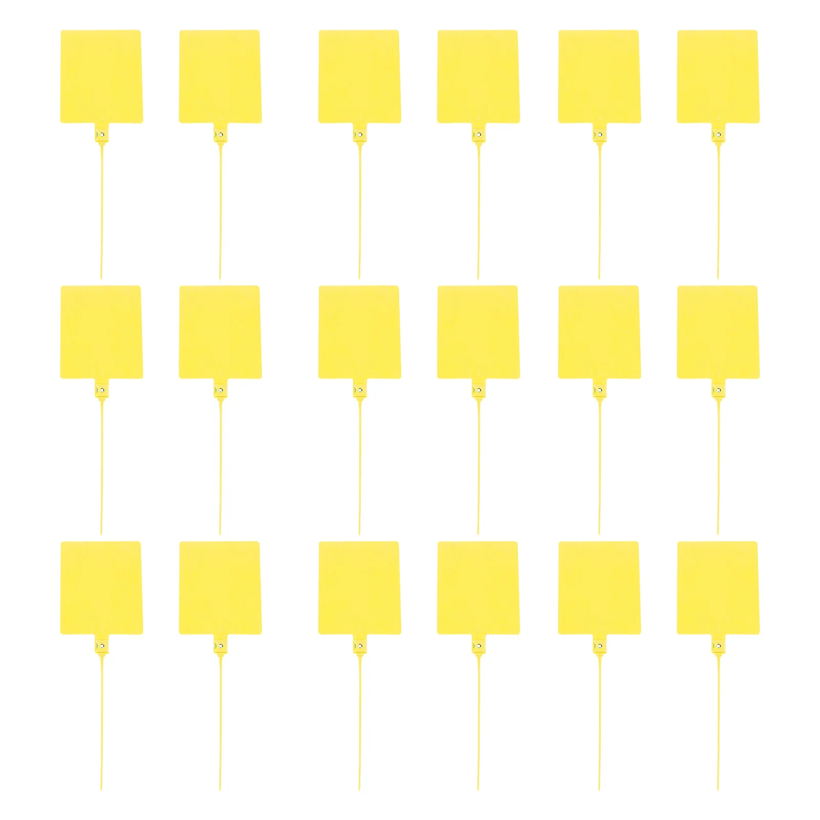 

100Pcs Professional Plastic Wire Zip Ties with Marker Labels for Home Garage Workshop Fast Cable Management Cable Labels