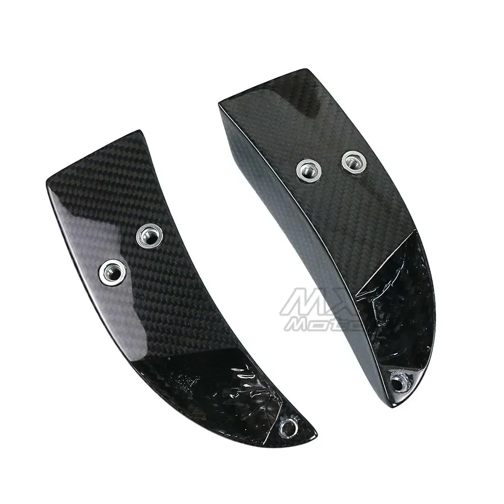V4 2022 Motorcycle Brake Disk Cooler Air Duct For DUCATI Panigale V4S V4R V2 Streetfighter Carbon Fiber Front Caliper Radiator image 6