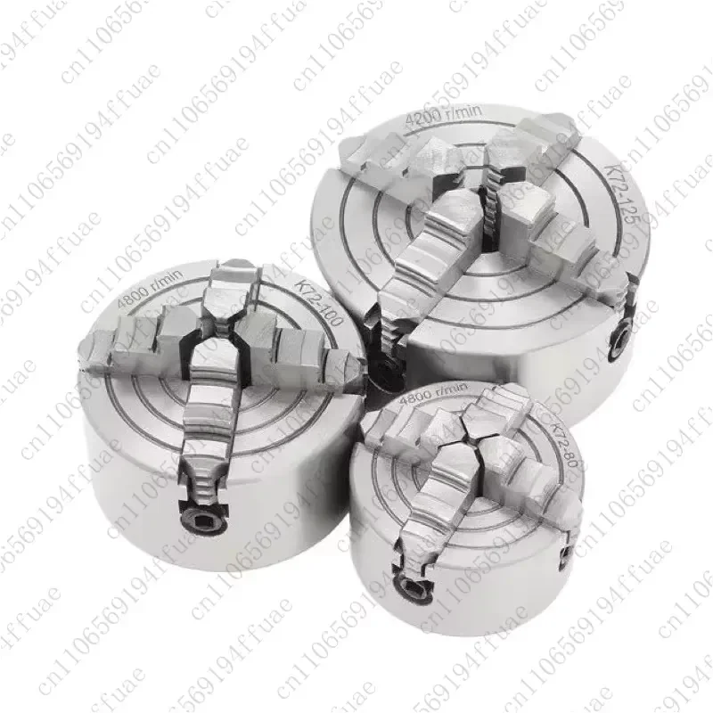 Four Jaw Single Action Eccentric Chuck with Adjustable Jaws