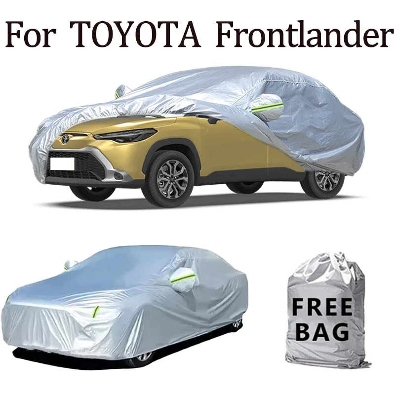 

For TOYOTA Frontlander Car Cover Outdoor Protection Covers Snow Sunshade Waterproof Dustproof Exterior UV Car Accessories