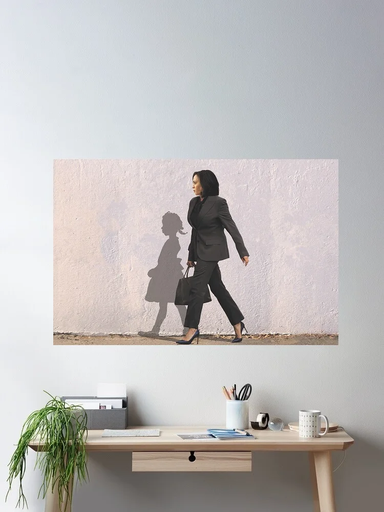 That Little Girl Was Me, Art Print Silk Poster Home Wall Decor