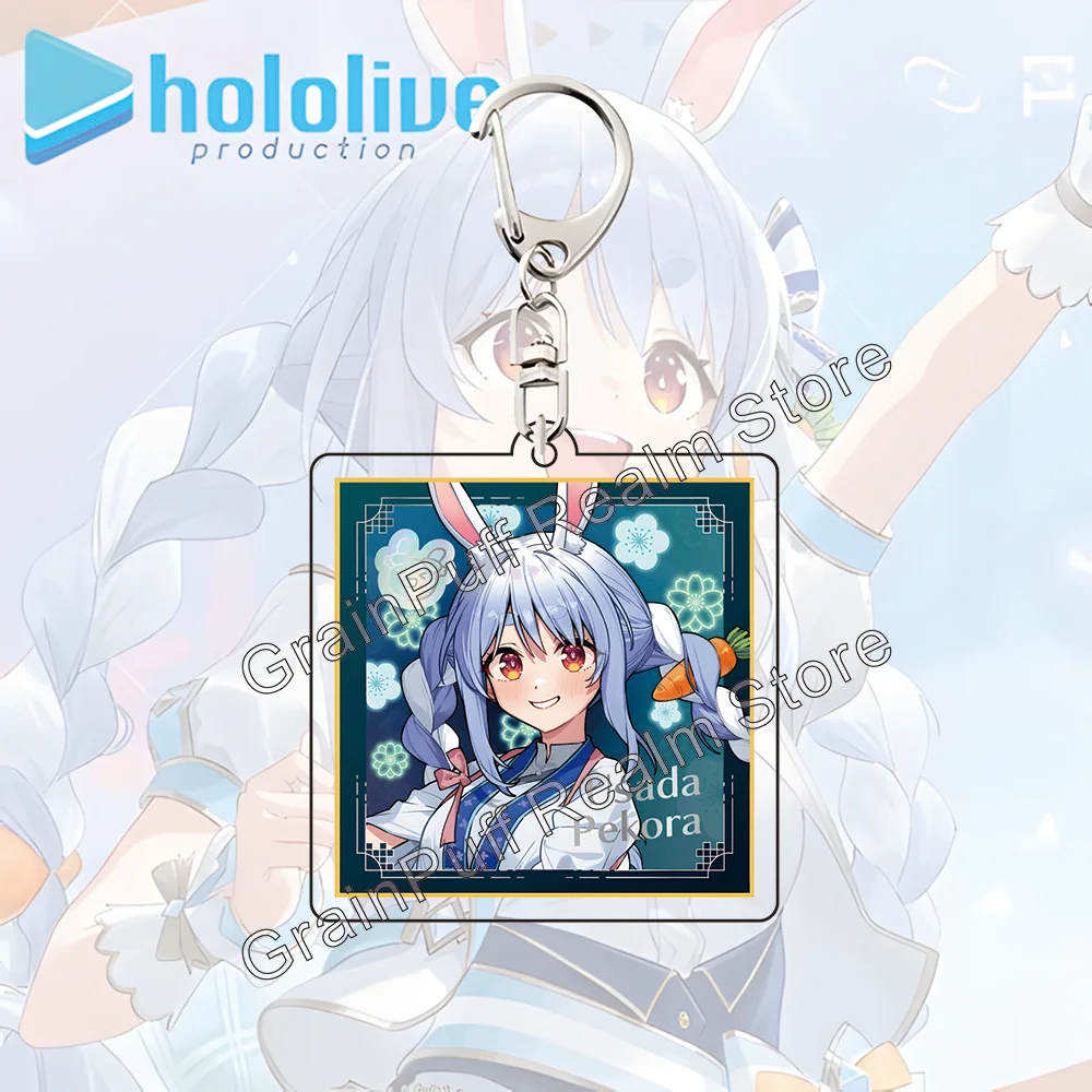 Hololive Production Usada Pekora Latest Acrylic Standee & Keychain | VTuber Figure Charm Desk Decor Collectible Official Merch. view 5