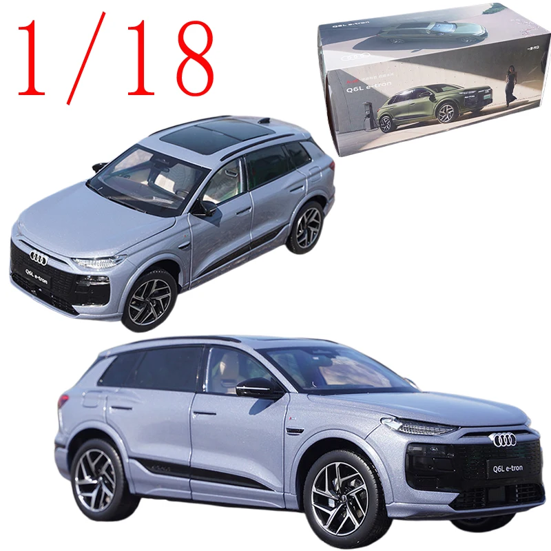 

Diecast 1/18 Scale Audi Q6L E-tron SUV Car Model Alloy Audi Q6L E-tron Tourist Version Car Model for Collection Decorative Item