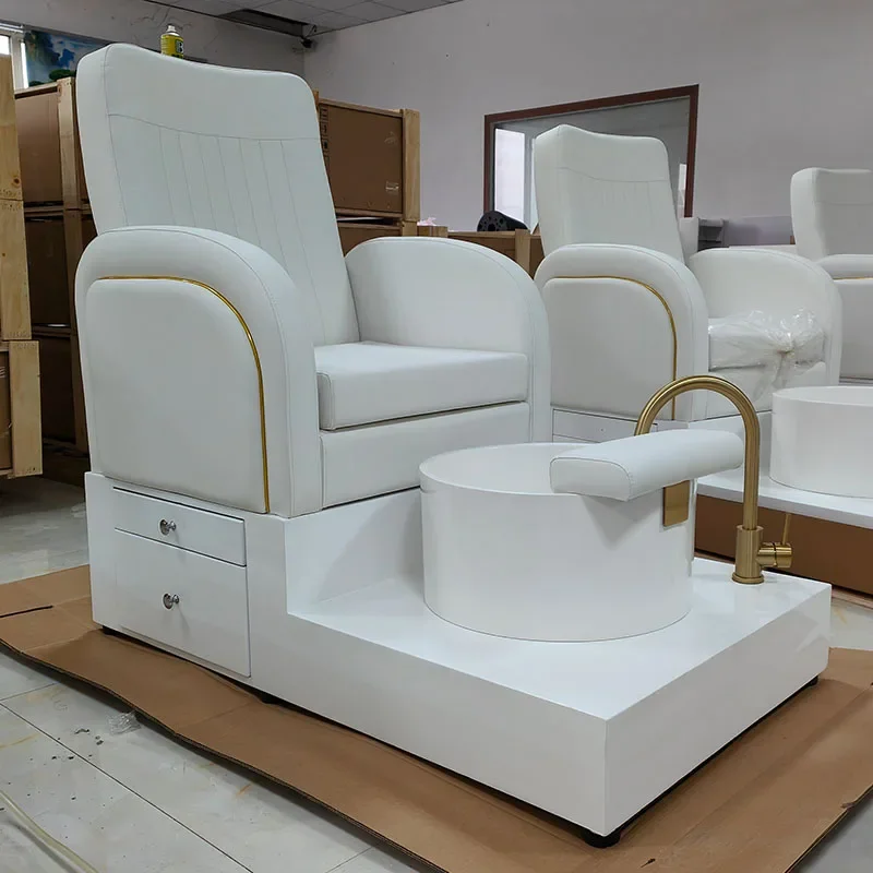 Best Seller Foot Spa Pedicure Chair Pink Manicure And Pedicure Chair Whirlpool Spa Pedicure Chair