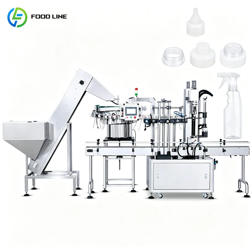 Automatic Screw Capping Machine Bottle Capper For Glass Plastic Bottle Packaging Customized