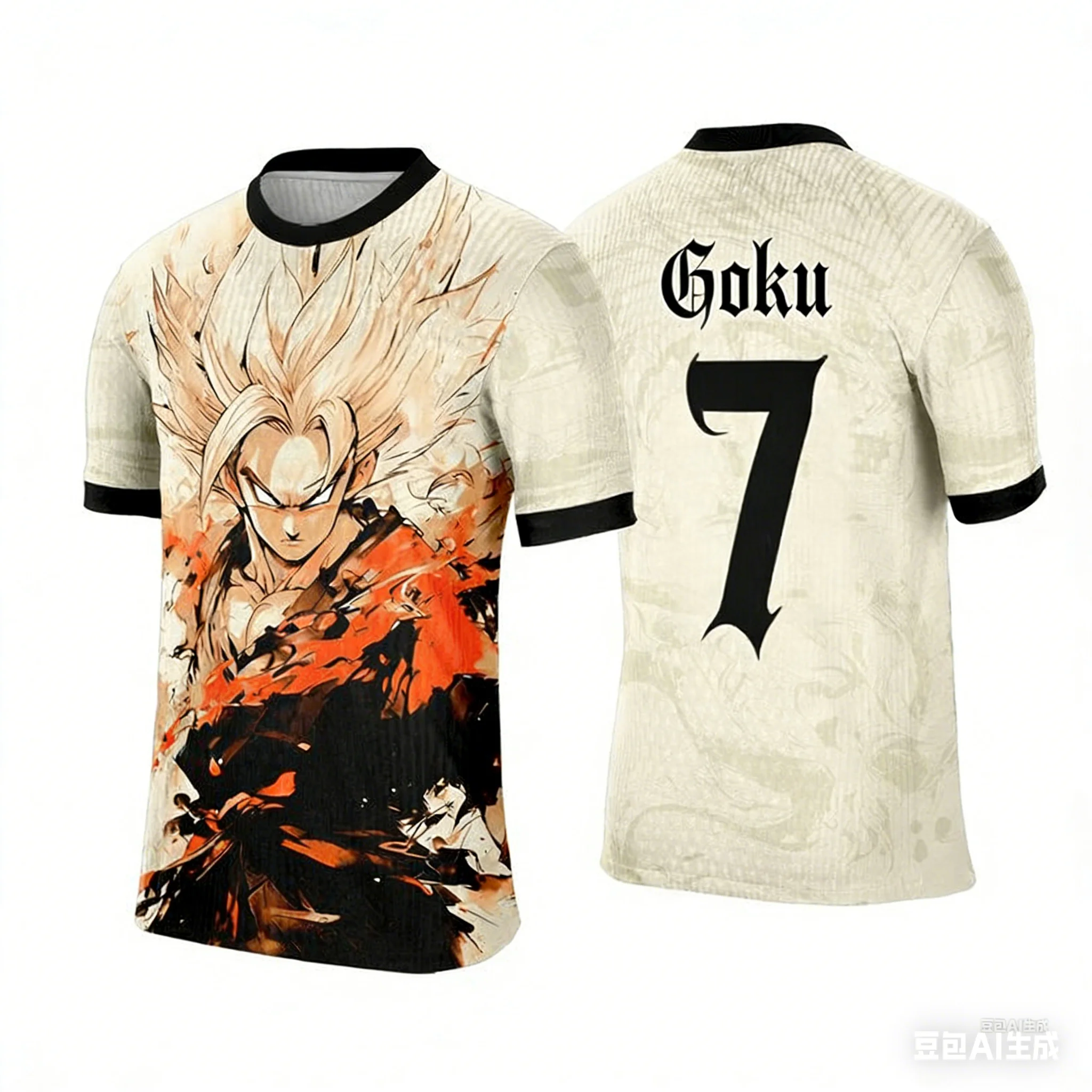 2026 Summer Dragon Ball Retro Fitness T-shirt Men's Oversized 3D Printed Short-sleeved Family Unisex Children's Sports Shirt