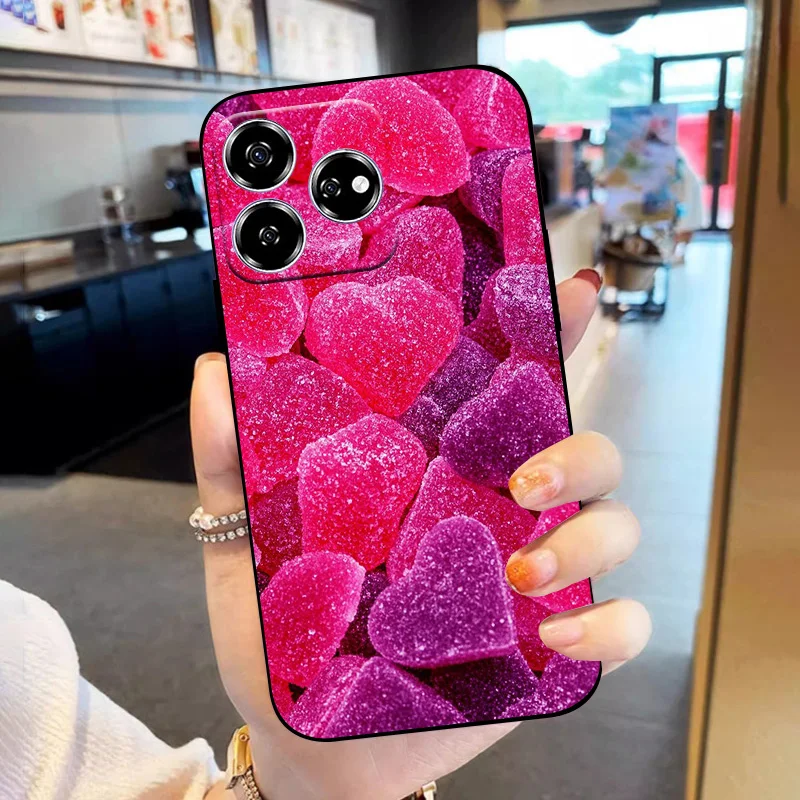 For ZTE Blade V60 Phone Case Axon60 Fashion Back Cover For ZTE Nubia V60 Soft Silicone TPU Case Axon 60 Z2356 Shockproof Capa