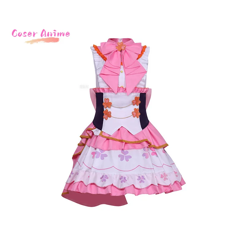 Project Sekai Movie: Kowareta Sekai To Utaenai Anime Cosplay Momoi Airi Costume Play Uniform Headdress Set Outfit Comic Con