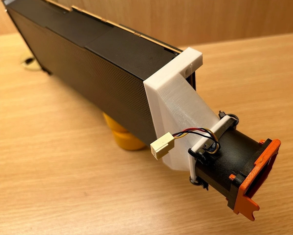 4CM High-Speed Cooling Fan for AMD Instinct MI25 MI50 V620 Compute Cards