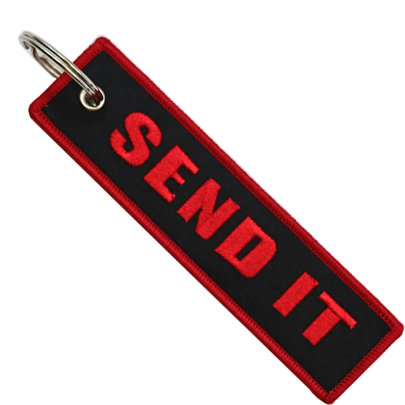 JDM Key Ring Kawasexy/SUZUKEY LOGO Embroidery Key Chain For