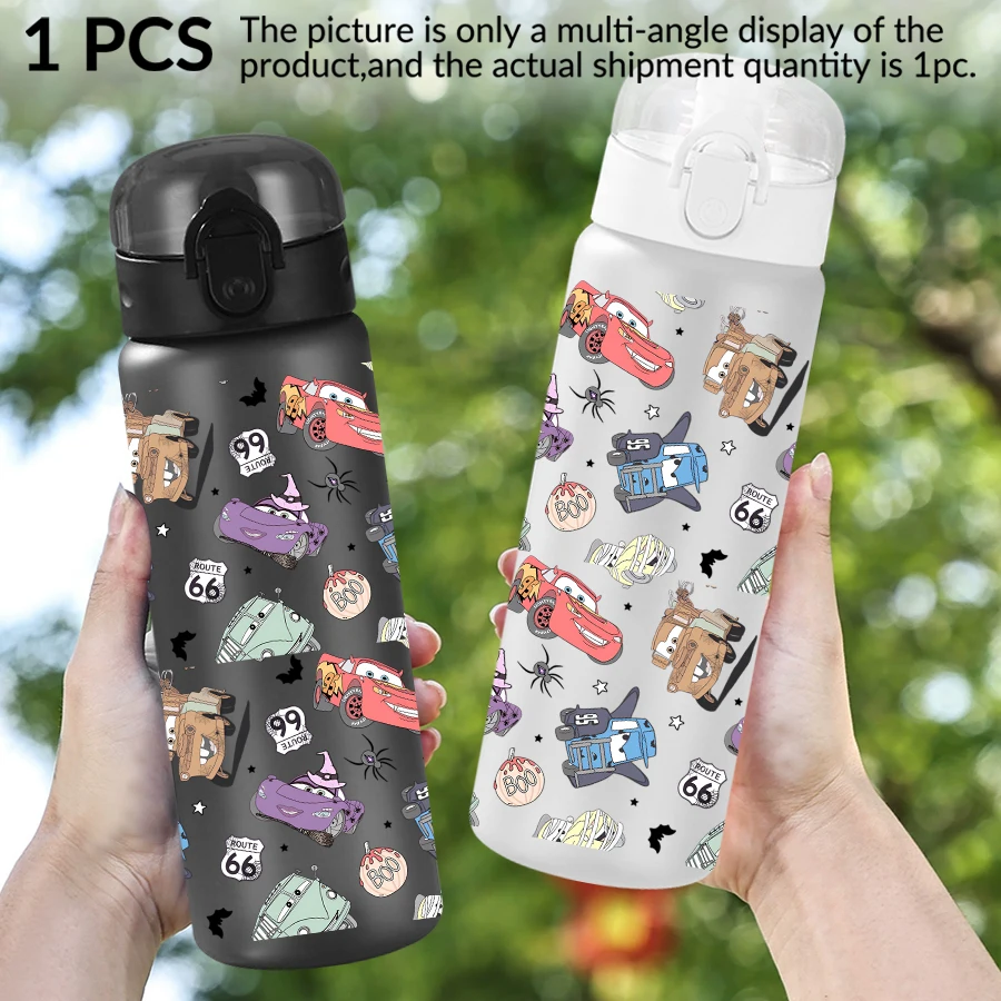 1 Stück Disney Lightning McQueen/Doctor Oak/gemustert 26oz Kunststoff-Wasserflasche Sportbecher als Geburtstags-/Schulgeschenk