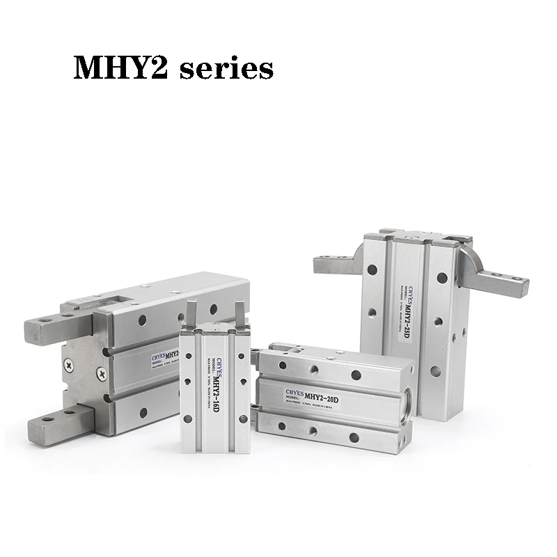 

MHY2 10D 16D 20D 25D Double Acting Pneumatic Gripper Bore 10-25mm SMC Y 180 Degree Angular Aluminium Clamps Gripper Cylinder