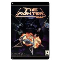 Tie Fighter Video Game Metal Poster Collectable Tin Sign 20*30cm-Aluminum
