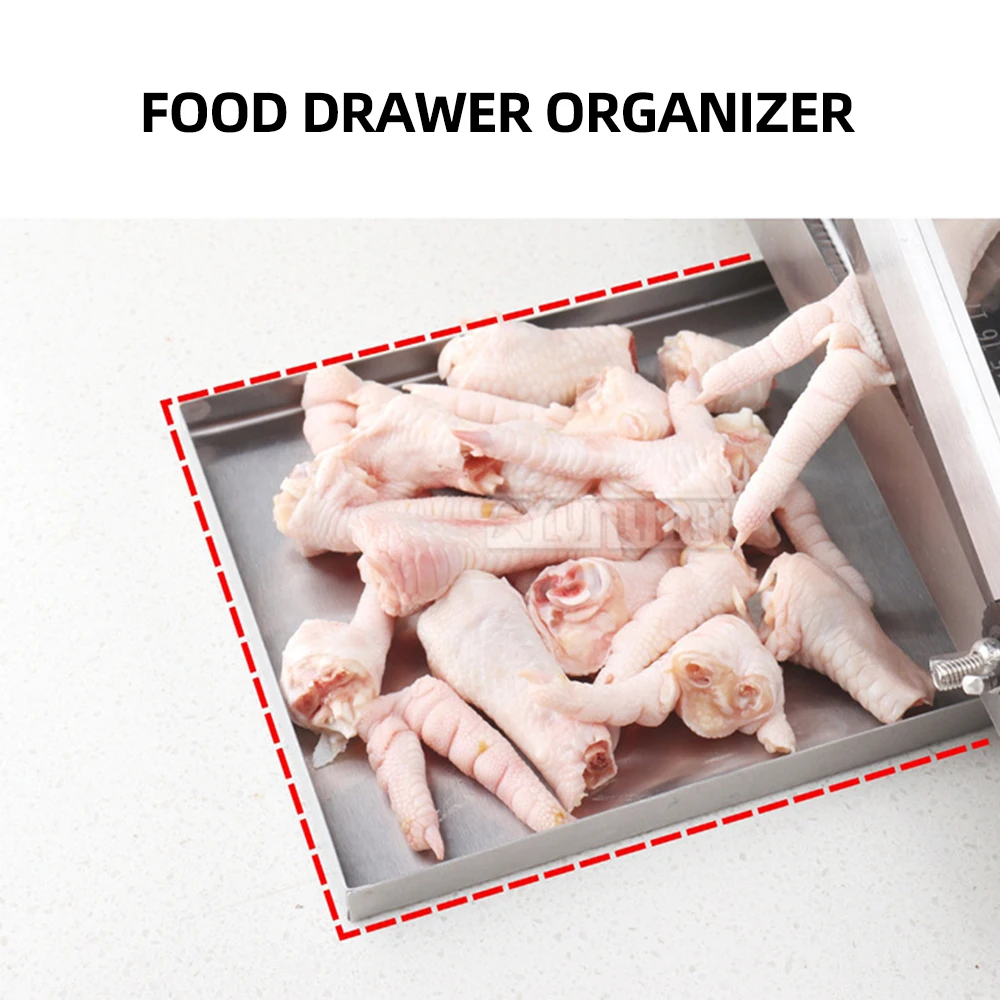 آلة قطع العظام المصنوعة من الفولاذ المقاوم للصدأ آلة تقطيع الأعشاب ذات الحواف المزدوجة Cucina Multifunzione