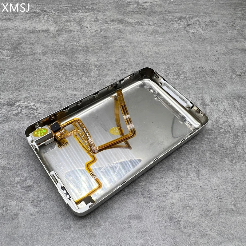 silver thick housing case cover white headphone jack for iPod 5th video 6th 7th classic SSD CF upgrade