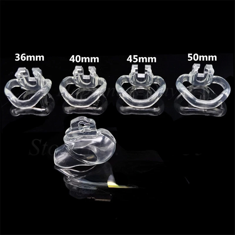 Super Low Price  Male Chastity Device Penis Cage HT V3 Resin Super Small Chastity Belt With 4 Penis Ring Adult Lock Sex Toy A380