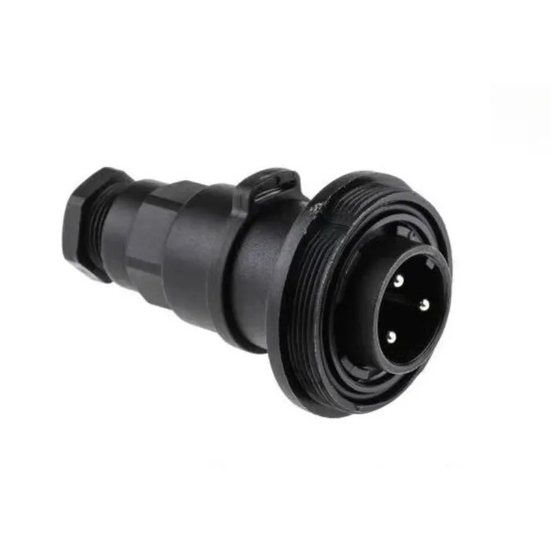 Applicable to  PX0732/P 3-core standard round male pin male thread plug in-line screw connection