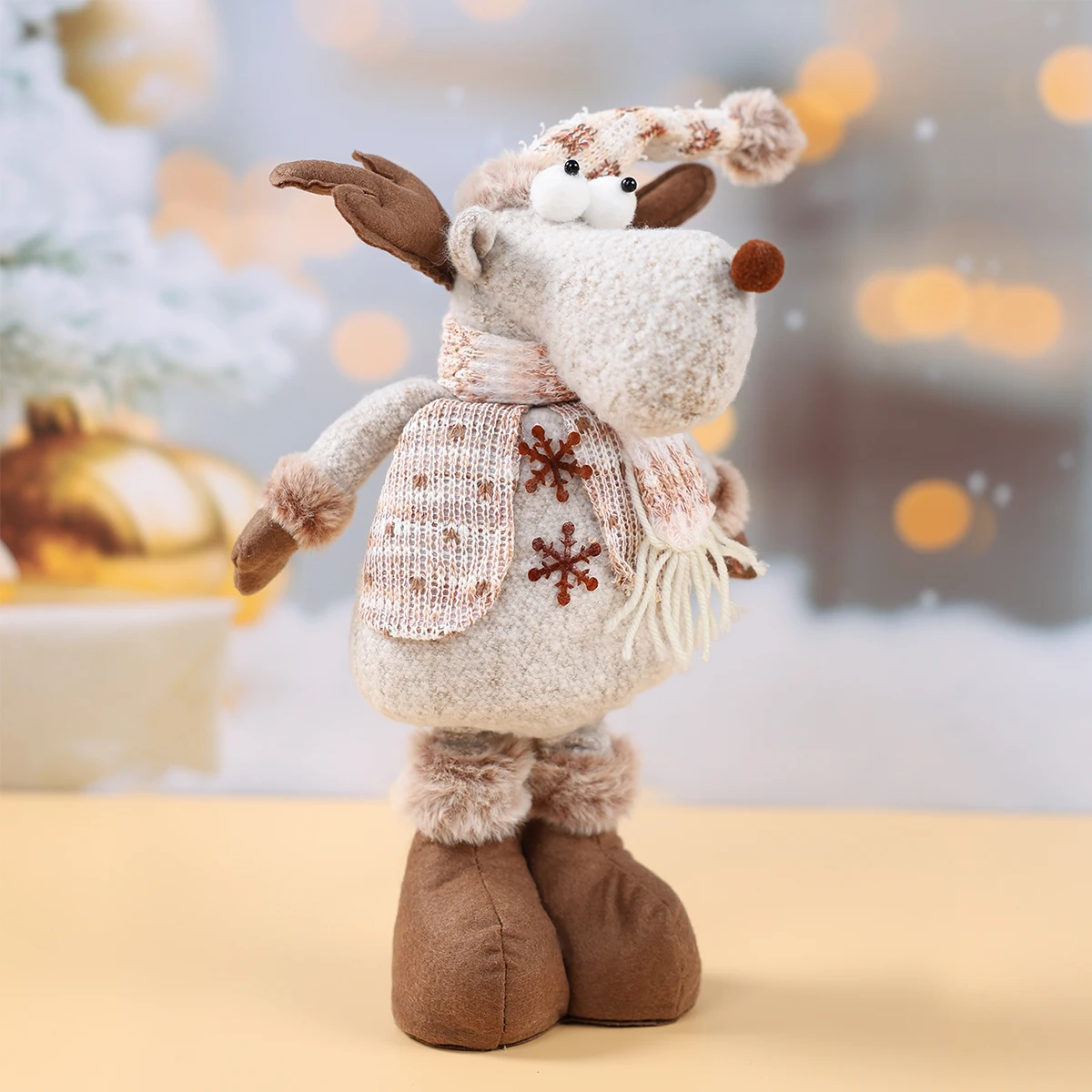 عيد الميلاد ثلج زخرفة عيد ميلاد سعيد الطرف الديكور 2025 الاطفال عيد الميلاد سانتا كلوز دمية نافيداد ناتال السنة الجديدة هدية 2026