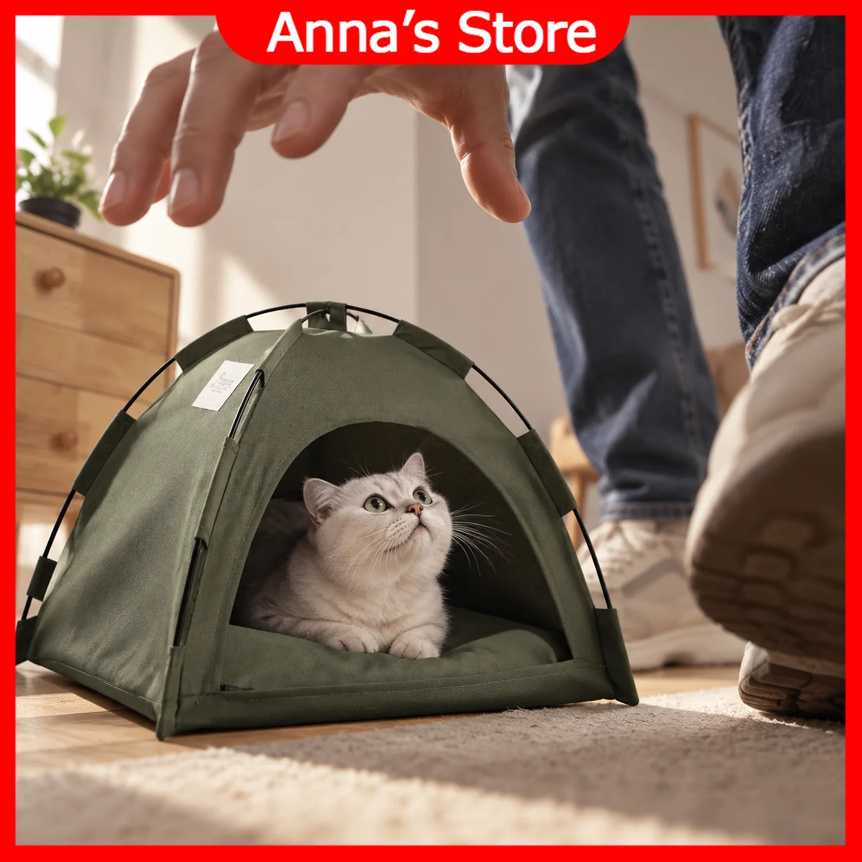 Outdoor Camping Dog Bed - Портативная складная палатка для домашних животных,