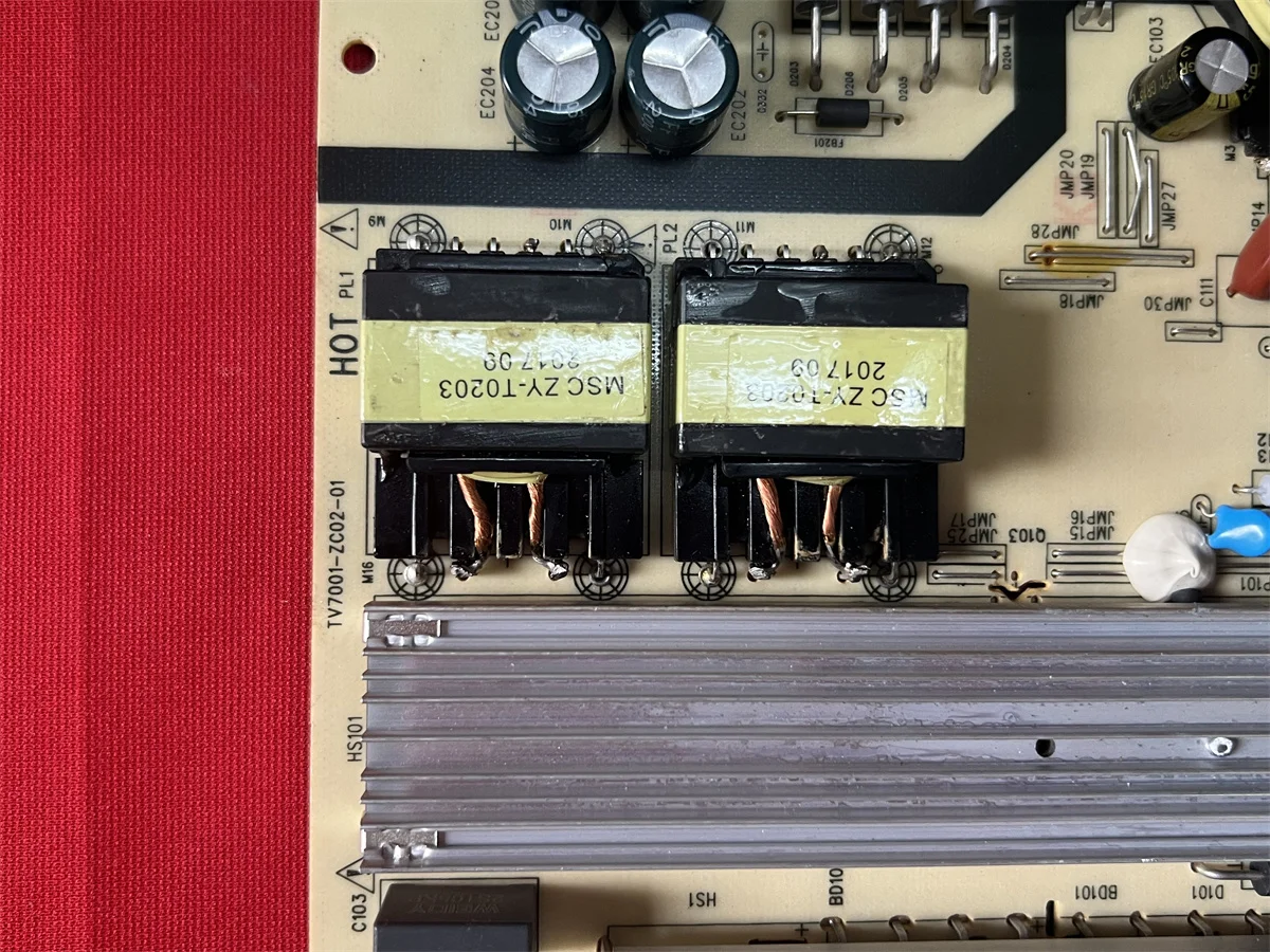 Originele TV7001-ZC02-01 E021M425-J1 E021m425j1 E021m425 Voeding Board Voor E4faa75r Wr75ut4210 100044717