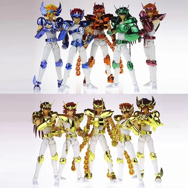 

MMD Saint Seiya Myth Cloth Pegasus Andromeda Shun Dragon Shiryu Hyoga Cygnus Comic/Manga Ver Knights of the Zodiac Action Figure