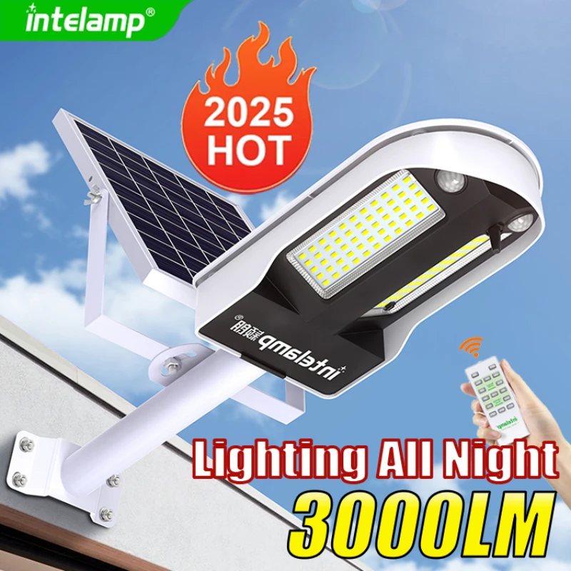 

2025 New Super Bright 108LED Solar Lamp Outdoor Garden Solar Led Light Waterproof Sunlight Powered Spotlight with Motion Sensor