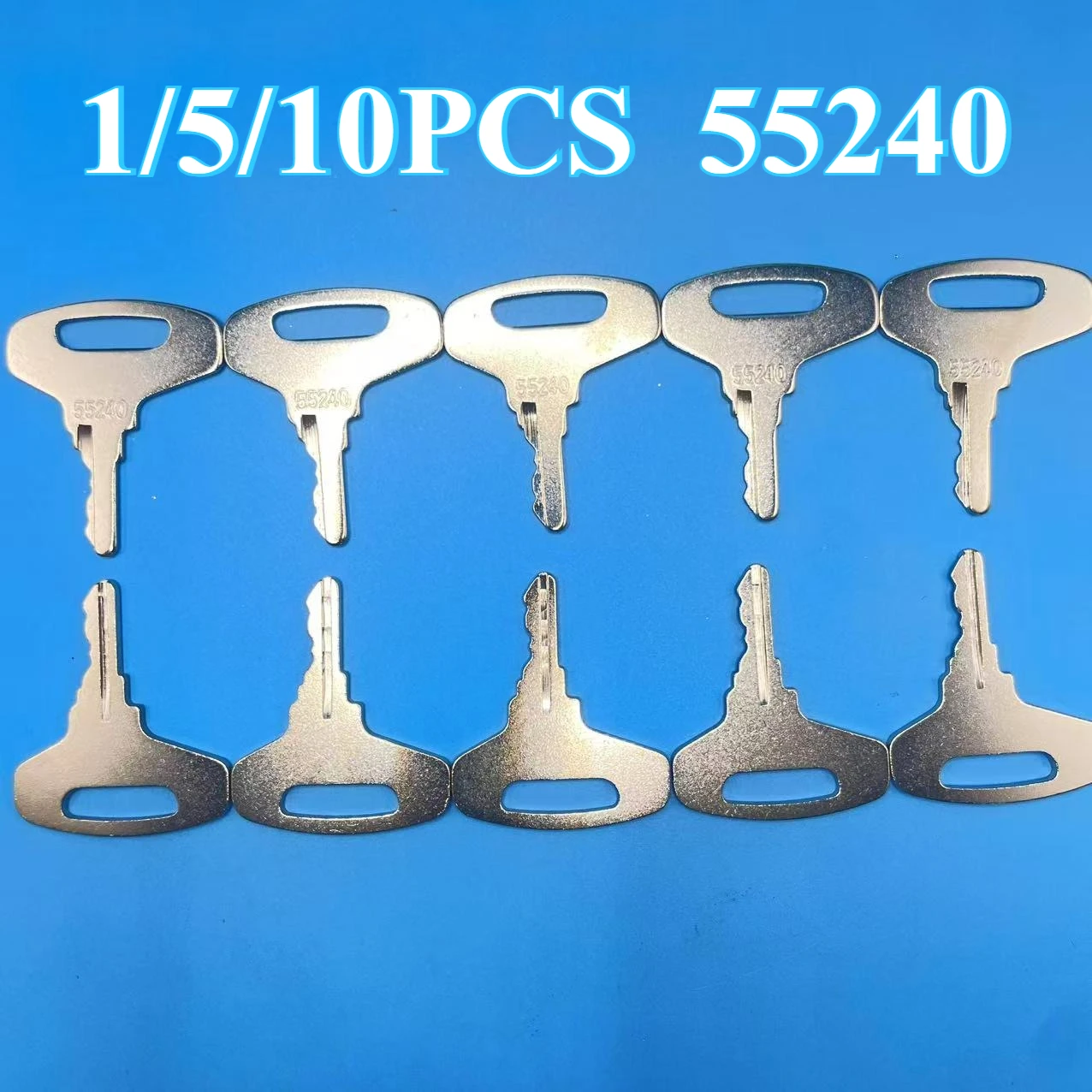 

1/5/10 шт. 66711-55240 Ключ зажигания 55240, совместимый с трактором B20 B5100 B6100 B6200 B7100 B7200 B8200 B9200