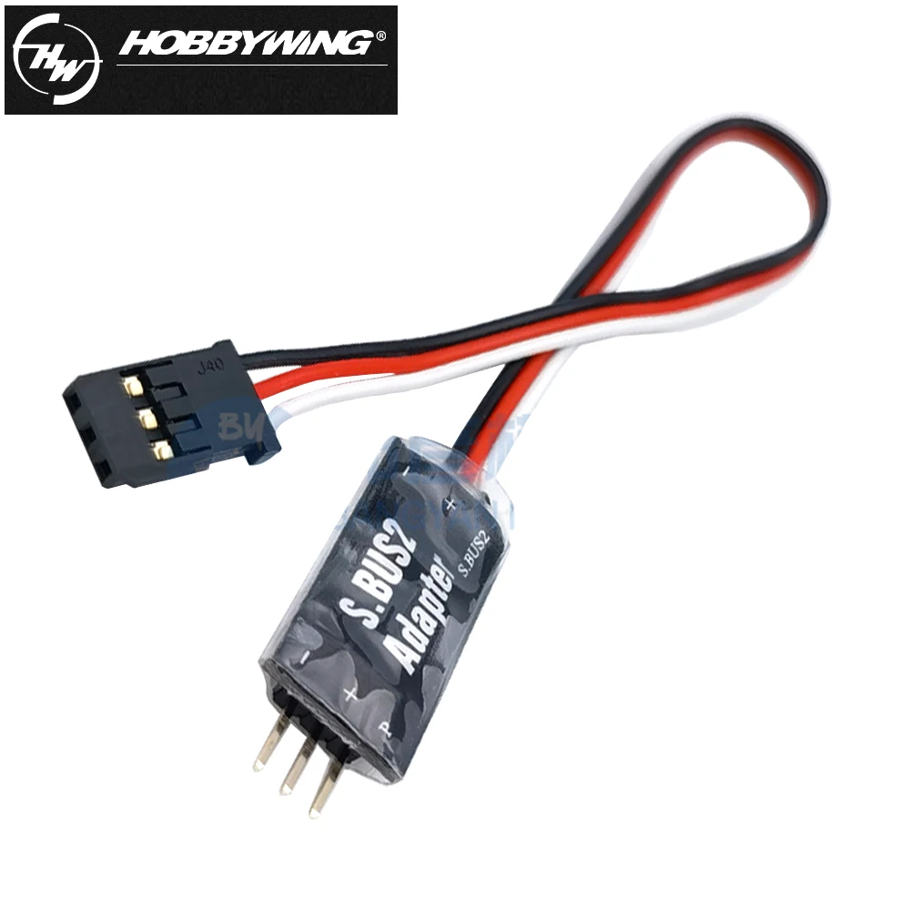Hobbywing Telemetry Adapter For Platinum V4 XERUN EZRUN ESC Data Transfer For Frsky Futaba JETI RC Transmitter Receiver