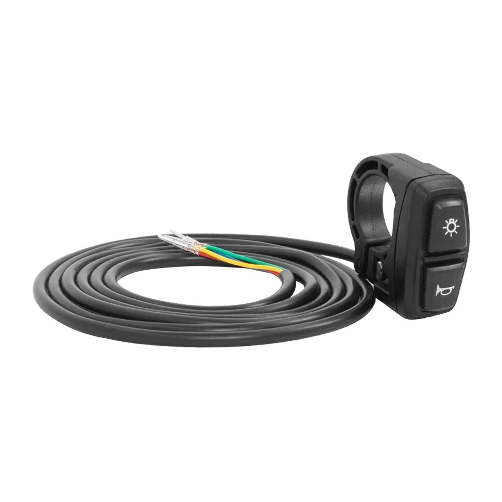 Переключатель указателя поворота DK226/DK336 Лампа для электрического велосипеда Ebike и звуковой сигнал для кнопки электронного скутера может управлять указателем поворота