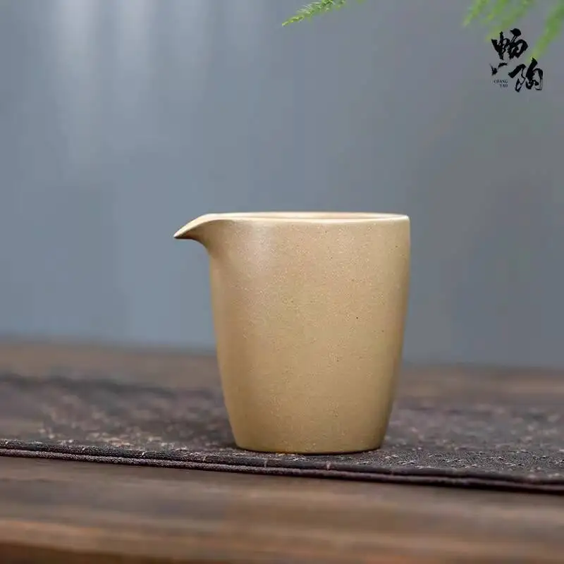 [Чантао] Оригинальная чашка ручной работы из исинской глины, аксессуар для чайной церемонии, местная зеленая чашка для чая 200 мл