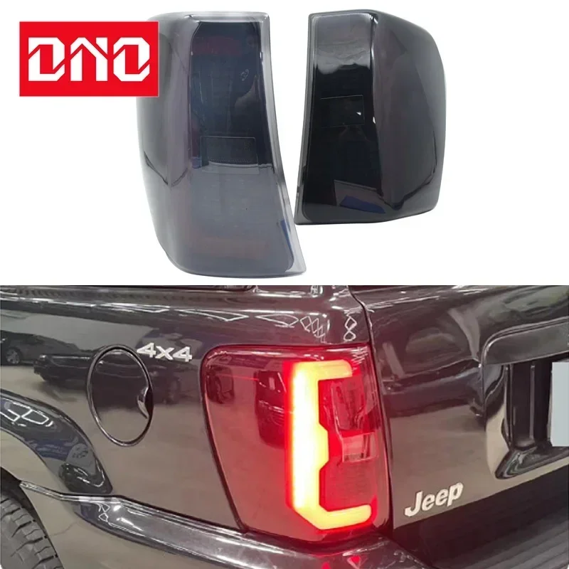Tylne światło LED samochodowy do Jeep Grand Cherokee 1999 - 2004 tylnego reflektor do jazdy dziennej cofania kierunkowskazu wodoodporne akcesoria samochodowe